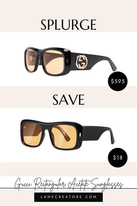 gucci dupe sunglasses|gucci inspired sunglasses.